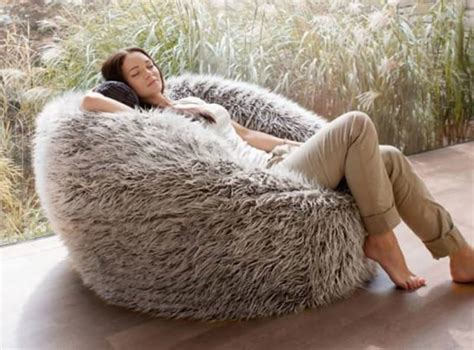 fake fur bean bag|furry oversized bean bags.